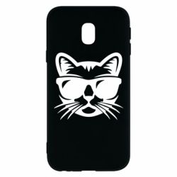 Чохол для Samsung J3 2017 Сat in sunglasses - PrintSalon