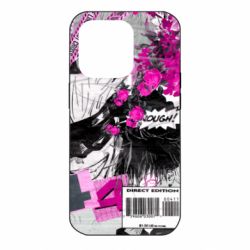 Чехол для iPhone 14 Pro Satoru gojo collage - PrintSalon