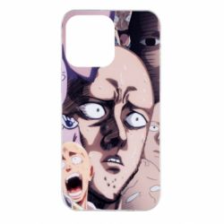 Чохол для iPhone 14 Pro Max Сайтама многоликий - PrintSalon