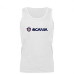 Мужская майка Scania Logo - PrintSalon