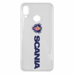 Чехол для Huawei P Smart Plus 2018 Scania Logo - PrintSalon