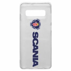 Чехол для Samsung S10+ Scania Logo - PrintSalon