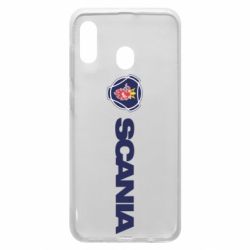 Чехол для Samsung A20 Scania Logo - PrintSalon