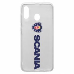 Чехол для Samsung A30 Scania Logo - PrintSalon