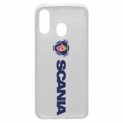 Чехол для Samsung A40 Scania Logo - PrintSalon