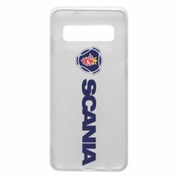 Чехол для Samsung S10 Scania Logo - PrintSalon