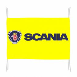 Флаг Scania Logo - PrintSalon