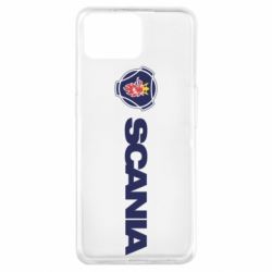 Чехол для Oppo A73 Scania Logo - PrintSalon