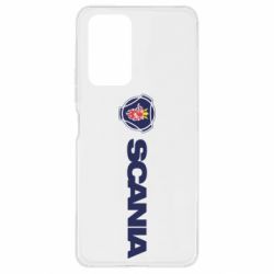 Чехол для Xiaomi Redmi Note 10 Pro Scania Logo - PrintSalon