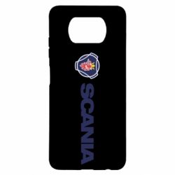 Чехол для Xiaomi Poco X3 Scania Logo - PrintSalon