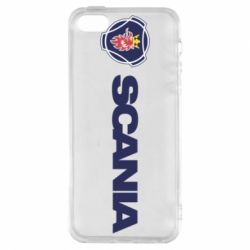 Чехол для iPhone5/5S/SE Scania Logo - PrintSalon