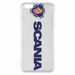 Чехол для iPhone 6 Plus/6S Plus Scania Logo - PrintSalon