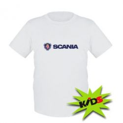 Детская футболка Scania Logo - PrintSalon