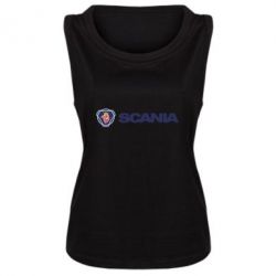 Женская майка Scania Logo - PrintSalon