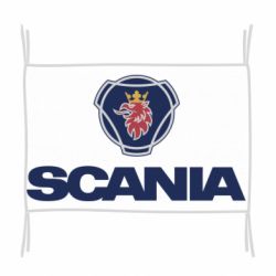 Флаг Scania - PrintSalon