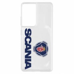 Чехол для Samsung S21 Ultra Scania - PrintSalon