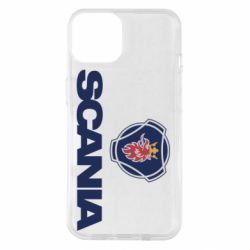 Чехол для iPhone 14 Scania - PrintSalon