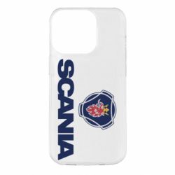 Чехол для iPhone 14 Pro Scania - PrintSalon