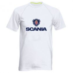 Мужская футболка для спорта Scania - PrintSalon