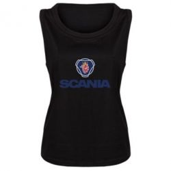 Женская майка Scania - PrintSalon