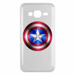 Чехол для Samsung J3 2016 Щит Капитана Америка - PrintSalon