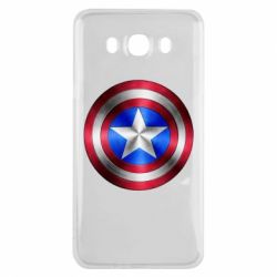 Чехол для Samsung J7 2016 Щит Капитана Америка - PrintSalon