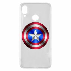 Чехол для Huawei P Smart Plus 2018 Щит Капитана Америка - PrintSalon