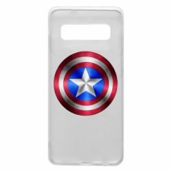 Чехол для Samsung S10 Щит Капитана Америка - PrintSalon