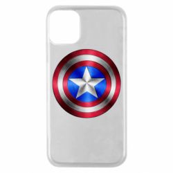Чехол для iPhone 11 Pro Щит Капитана Америка - PrintSalon