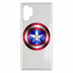 Чехол для Samsung Note 10 Plus Щит Капитана Америка - PrintSalon