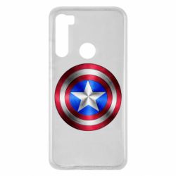 Чохол для Xiaomi Redmi Note 8 Щит Капітана Америка
