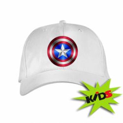 Детская кепка Щит Капитана Америка - PrintSalon