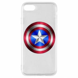 Чехол для iPhone SE 2020 Щит Капитана Америка - PrintSalon