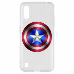 Чехол для Samsung A01/M01 Щит Капитана Америка - PrintSalon