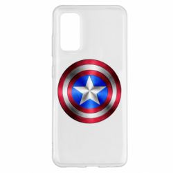 Чехол для Samsung S20 Щит Капитана Америка - PrintSalon