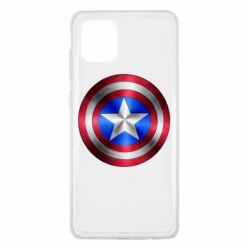Чехол для Samsung Note 10 Lite Щит Капитана Америка - PrintSalon