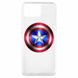 Чехол для Oppo A73 Щит Капитана Америка - PrintSalon