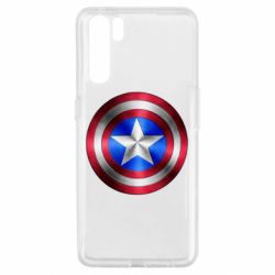 Чехол для Oppo A91/Reno3 Щит Капитана Америка - PrintSalon