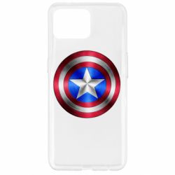 Чехол для Oppo Reno 4 Lite Щит Капитана Америка - PrintSalon