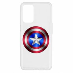 Чехол для Oppo Reno 5 4G Щит Капитана Америка - PrintSalon
