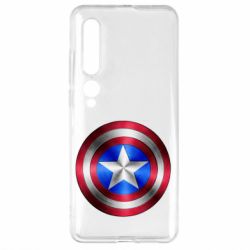 Чехол для Xiaomi Mi10/10 Pro Щит Капитана Америка - PrintSalon