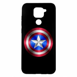Чехол для Xiaomi Redmi Note 9/Redmi 10X Щит Капитана Америка - PrintSalon