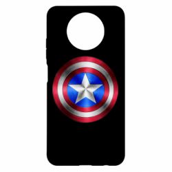 Чехол для Xiaomi Redmi Note 9 5G/Redmi Note 9T Щит Капитана Америка