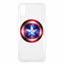Чехол для Xiaomi Redmi 9a Щит Капитана Америка - PrintSalon