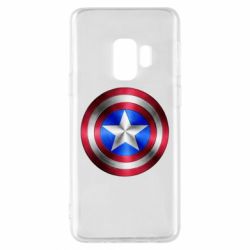 Чехол для Samsung S9 Щит Капитана Америка - PrintSalon
