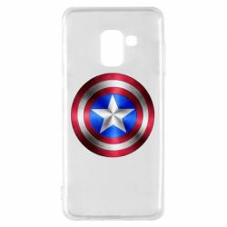 Чехол для Samsung A8 2018 Щит Капитана Америка - PrintSalon