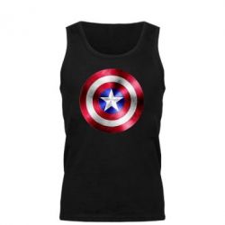 Мужская майка Щит кэпа - PrintSalon