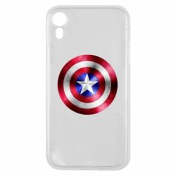 Чехол для iPhone XR Щит кэпа - PrintSalon