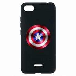 Чехол для Xiaomi Redmi 6A Щит кэпа - PrintSalon