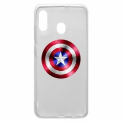 Чехол для Samsung A30 Щит кэпа - PrintSalon